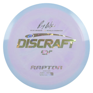 Discraft Disc Golf Ricky Wysocki Signature Series ESP Raptor Driver 9/4/0/3 Cotton Candy/Money Holo 173-174g
