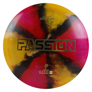 Discraft Disc Golf Z Line Fly Dye Paige Pierce Passion Fairway Driver 8/5/-1/1 Red Orange/Gold 170-172g