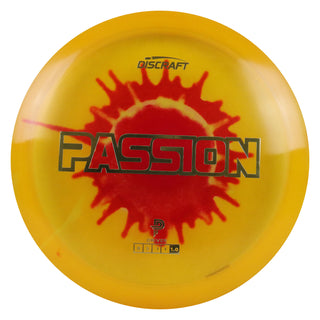 Discraft Disc Golf Z Line Fly Dye Paige Pierce Passion Fairway Driver 8/5/-1/1 Red Splat Orange/Gold 167-169g