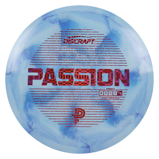 Discraft Disc Golf Paige Pierce Signature Passion Fairway 8/5/-1/1 Blue/Magenta Hexagons 175-176g