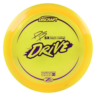 Discraft Disc Golf Paige Pierce Z Lite Drive Distance Driver 11/5/-1/2 Mango/Purple 158g