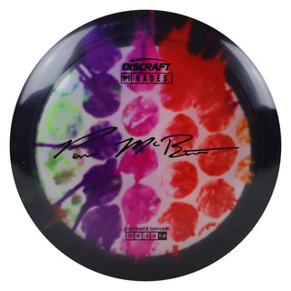 Discraft Disc Golf Paul McBeth Z Line Fly Dye Hades Distance Driver 12/6/-3/2 Rainbow Dots/Black 170-172g