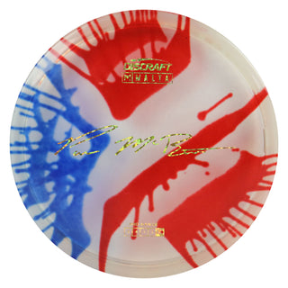 Discraft Disc Golf Paul McBeth Z Line Fly Dye Malta Midrange 5/4/1/3 USA/Gold Cubes 167-169g