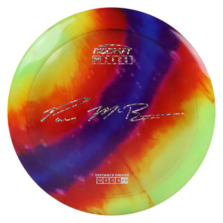 Discraft Disc Golf Paul McBeth Z Line Fly Dye Zeus Distance Driver 12/5/-1/3 Rainbow/Discraft Holo 173-174g