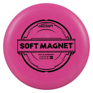 Discraft Disc Golf Putter Line Soft Magnet 2/3/-1/1 Dark Pink/Black 155-159g