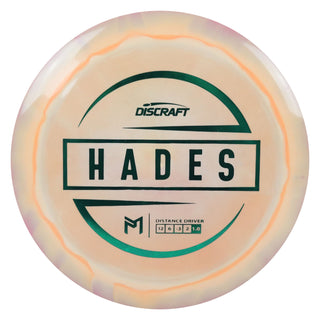 Discraft Disc Golf Paul McBeth Signature Hades Distance Driver 12/6/-3/2 Mango/Green 170-172g