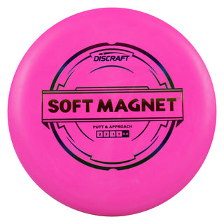 Discraft Disc Golf Putter Line Soft Magnet 2/3/-1/1 Hot Pink/Rainbow 175g
