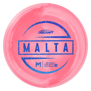 Discraft Disc Golf Paul McBeth Malta Midrange Disc 5/4/1/3 Pink White/Blue Shimmer 170-172g
