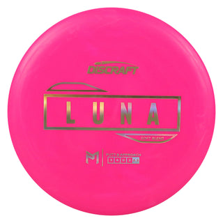 Discraft Disc Golf Paul McBeth Putter Line Soft Luna Putter 3/4/0/3 Hot Pink/Gold Holo 175g