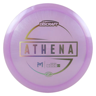 Discraft Disc Golf Paul McBeth Z Line Athena Fairway Driver 7/5/0/2 Lavender/Holo Prisms 170-172g
