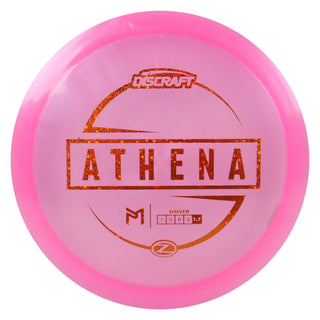 Discraft Disc Golf Paul McBeth Z Line Athena Fairway Driver 7/5/0/2 Pink/Orange Shimmer 170-172g