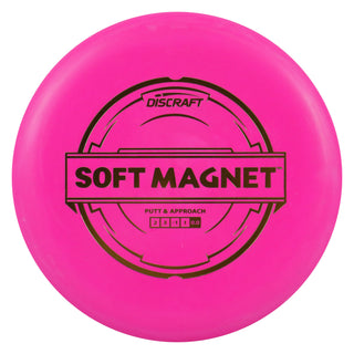 Discraft Disc Golf Putter Line Soft Magnet 2/3/-1/1 Hot Pink/Gold 174g