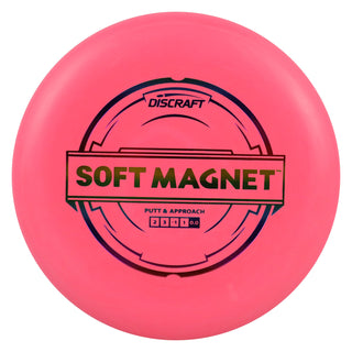 Discraft Disc Golf Putter Line Soft Magnet 2/3/-1/1 Peach/Rainbow 170-172g