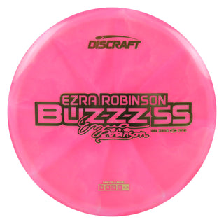 Discraft Disc Golf Ezra Robinson 2025 Tour Series Z Swirl Buzzz SS Midrange 5/4/-2/1 Pink/Gold 177-180g