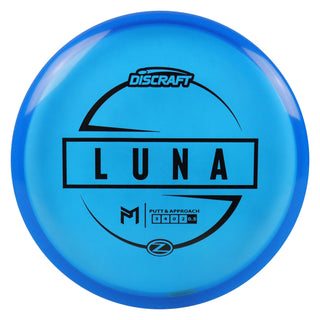 Discraft Disc Golf Paul McBeth Z Line Luna Putter 3/4/0/2 Dark Blue/Black 170-172g