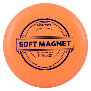 Discraft Disc Golf Putter Line Soft Magnet 2/3/-1/1 Orange/Navy Shatter 170-172g