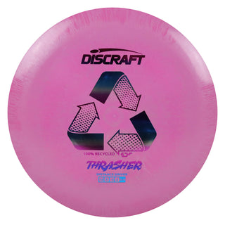 Discraft Disc Golf Recycled ESP Thrasher Distance Driver 12/5/-3/2 Dark Pink/Purple Metallic 167-169g