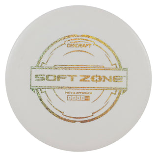 Discraft Disc Golf Putter Line Soft Zone 4/3/0/3 White/Gold Shimmer 155-159g