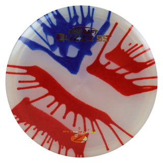 Discraft Disc Golf Z Line Fly Dye Buzzz SS Midrange Disc 5/4/-2/1 USA/Autumn Camo 177-180g