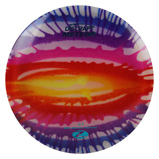 Discraft Disc Golf Z Line Fly Dye Meteor Midrange Disc 5/5/-3/1 Gradient Lines/Blue 170-172g