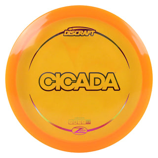 Discraft Disc Golf Z Lite Cicada Fairway Driver 5/4/-1/1 Orange/Purple Metallic 164-166g