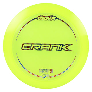 Discraft Disc Golf Z Lite Crank Distance Driver 13/5/-2/2 Yellow/USA 158g