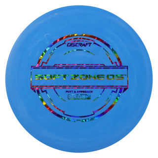 Discraft Disc Golf Putter Line Soft Zone OS 4/2/1/5 Blue/Rainbow Shatter 173-174g