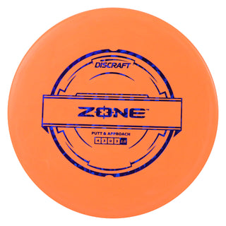 Discraft Disc Golf Putter Line Zone 4/3/0/3 Orange/Navy Shatter 170-172g