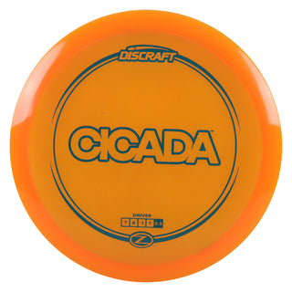 Discraft Disc Golf Z Line Cicada Fairway Driver 7/6/-1/1 Orange/Turquoise 167-169g