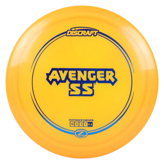 Discraft Disc Golf Z Line Avenger SS Distance Driver 10/5/-3/1 Orange/Navy 173-174g