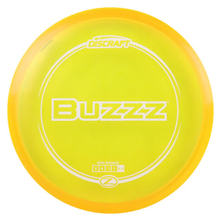 Discraft Disc Golf Z Line Buzzz Midrange Disc 5/4/-1/1 Orange/White 175-176g