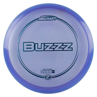 Discraft Disc Golf Z Line Buzzz Midrange Disc 5/4/-1/1 Slate Purple/Turquoise 177-180g