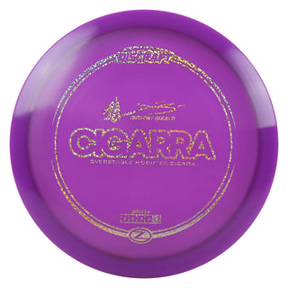 Discraft Disc Golf Anthony Barela Signature Series Z Line Cigarra Driver 7/6/-1/2 Purple/Gold Shimmer 170-172g