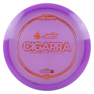 Discraft Disc Golf Anthony Barela Signature Series Z Line Cigarra Driver 7/6/-1/2 Purple/Orange Shimmer 173-174g