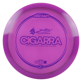 Discraft Disc Golf Anthony Barela Signature Series Z Line Cigarra Driver 7/6/-1/2 Purple/Purple 170-172g