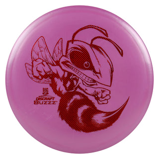 Discraft Disc Golf Big Z Buzzz Midrange Disc 5/4/-1/1 Dark Pink/Red Weave 167-169g
