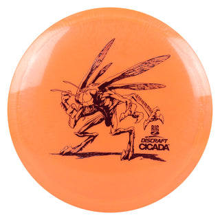 Discraft Disc Golf Big Z Cicada Fairway Driver 7/6/-1/1 Orange/Maroon 167-169g