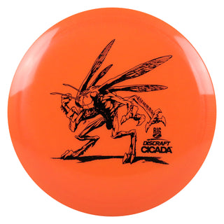Discraft Disc Golf Big Z Cicada Fairway Driver 7/6/-1/1 Orange/Black 175-176