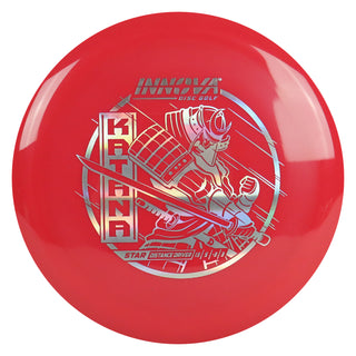 Innova Disc Golf Star Katana Distance Driver 13/5/-3/3 Red/Silver 167 grams