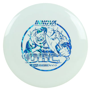 Innova Disc Golf Star Orc Distance Driver 10/4/-1/3 White/Blue Waves 168 grams