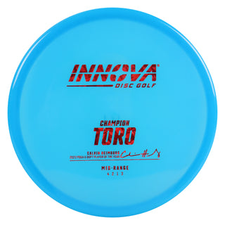 Innova Disc Golf Champion Toro Midrange Disc 4/2/1/3 Blue/Red Shatter 171 grams