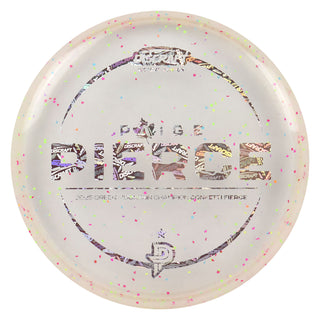 Discraft Disc Golf Paige Pierce Victory Edition Z Confetti Fierce Putter 3/4/-2/0 Clear/Discraft Holo 173g