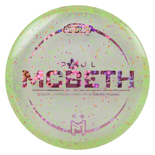 Discraft Disc Golf Paul McBeth Victory Edition Z Confetti Luna Putter 3/4/0/2 Green/Flowers 173-174g