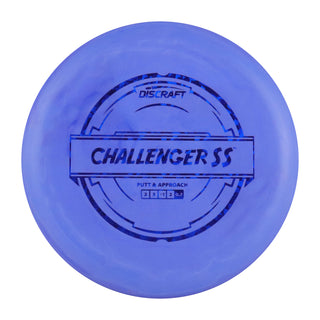 Discraft Disc Golf Putter Line Challenger SS Putter 2/3/-1/2 Purple/Navy Shatter 170-172g