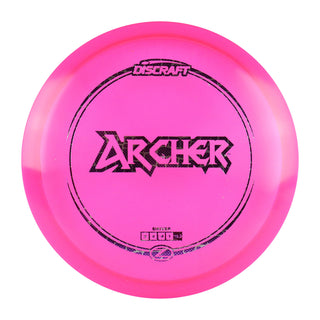 Discraft Disc Golf Z Line Archer Midrange Disc 5/4/-4/1 Pink/Purple Dots 173-174g
