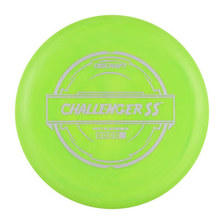 Discraft Disc Golf Putter Line Challenger SS Putter 2/3/-1/2 Lime/Silver 173-174g