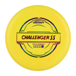 Discraft Disc Golf Putter Line Challenger SS Putter 2/3/-1/2 Mango/Rainbow 173-174g