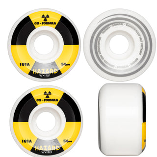 Hazard Wheels 56mm Radio Active CS Formula Conical 101A White
