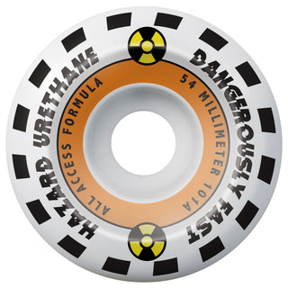 Hazard Wheels 54mm Emergency All Access Conical 101A White/Orange