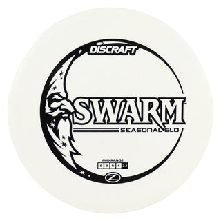 Discraft Disc Golf Glo Z Swarm Midrange 5/3/0/4 Glow/Black 175-176g